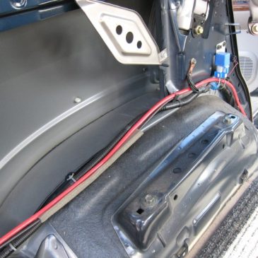 Electricité coffre (1ère partie)